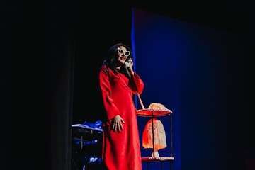 Espectáculo de la humorista y actriz Yanely Hernández en el Teatro de Telde/TA y Francisco Javier Santana.